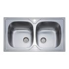 Donau DE 165 rozsdamentes acél mosogatótálca