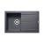 PYRAMIS ALAZIA (79x50) IRON GREY gránit mosogató