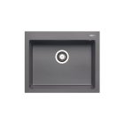 Pyramis Istros (61x50) iron grey gránit mosogatótálca