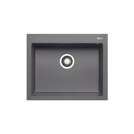 Pyramis Istros (61x50) iron grey gránit mosogatótálca
