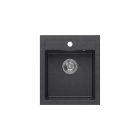 Quadron JOHNNY 100 black diamond gránit mosogatótálca