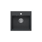 Quadron JOHNNY 110 black diamond gránit mosogatótálca