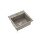 Quadron JOHNNY 110  soft taupe gránit mosogatótálca
