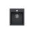 Quadron JOHNNY 100 black dotted gránit mosogatótálca