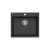 Quadron MORGAN 110 black dotted gránit mosogatótálca 