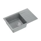 Quadron PETER 111 silver stone gránit mosogatótálca 