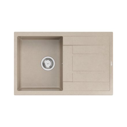 Quadron MORGAN 111 pearl beige gránit mosogatótálca