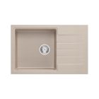 Quadron PETER 111 pearl beige gránit mosogatótálca 