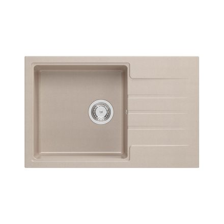Quadron PETER 111 pearl beige gránit mosogatótálca 