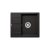 Schock Ronda D-100 gránit mosogatótálca Cristalite Nero 580 x 500 mm