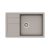 Schock Ronda D-100XL gránit mosogatótálca Cristalite Concrete 780 x 500 mm