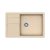 Schock Ronda D-100XL gránit mosogatótálca Cristalite Moonstone 780 x 500 mm